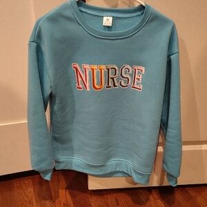 Teal  Nurse Sweatshirt